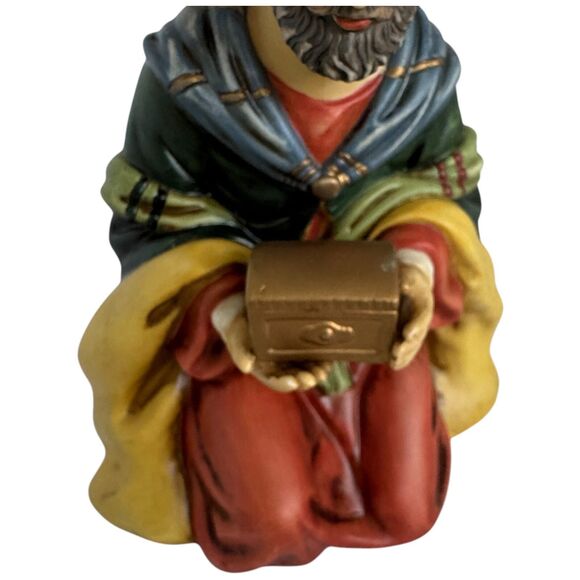 Vintage O’Well Grandeur Noel Wise Men Nativity Porcelain Replacement Piece - Picture 8 of 14